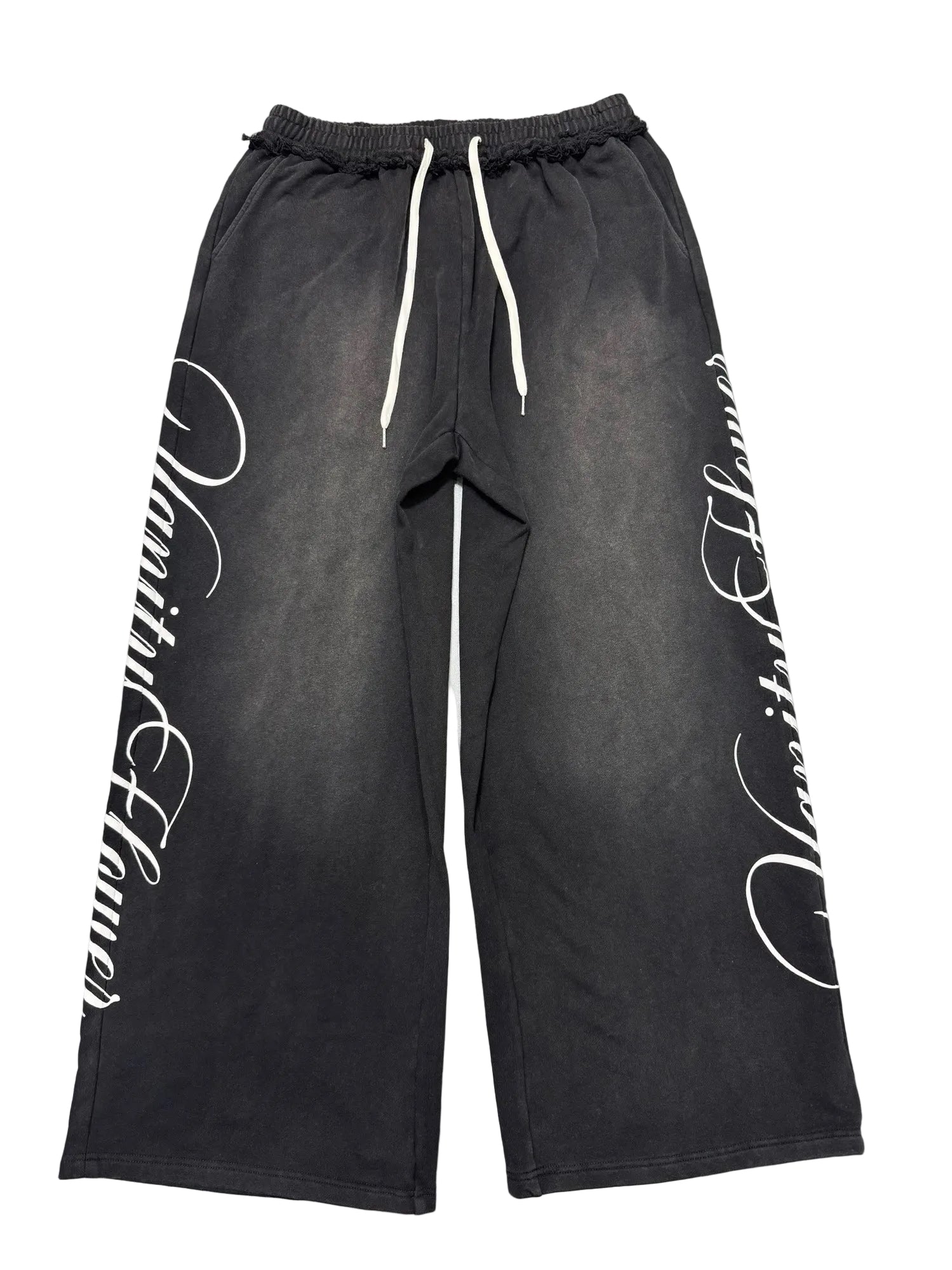 Oversized vanity flower sweatpants
